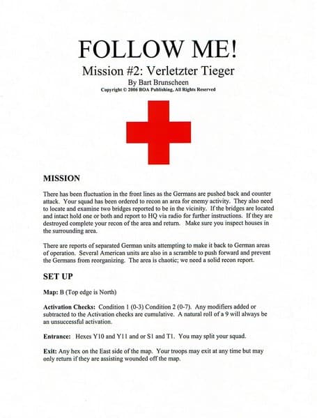 Follow Me!: Mission #2 – Verletzer Tieger