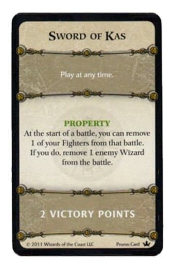 Dungeons & Dragons: Conquest of Nerath Board Game – Sword of Kas Promo