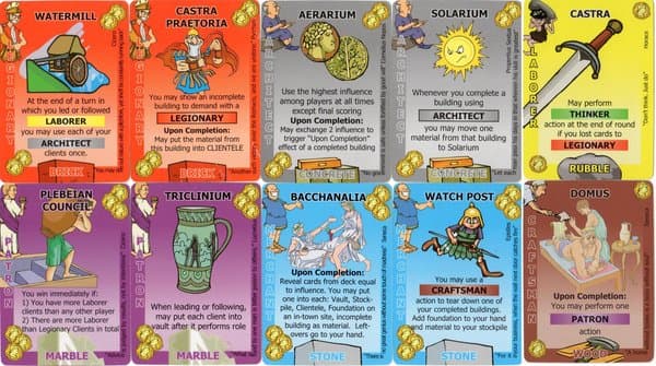 Glory to Rome: Promo Cards