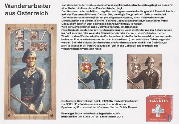 Helvetia: Wanderarbeiter aus Österreich