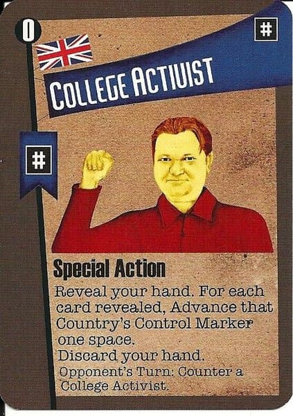 1955: College Activist Promo Cards