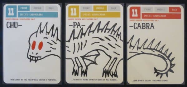 Creatures: The Card Game – Chupacabra Promo Cards