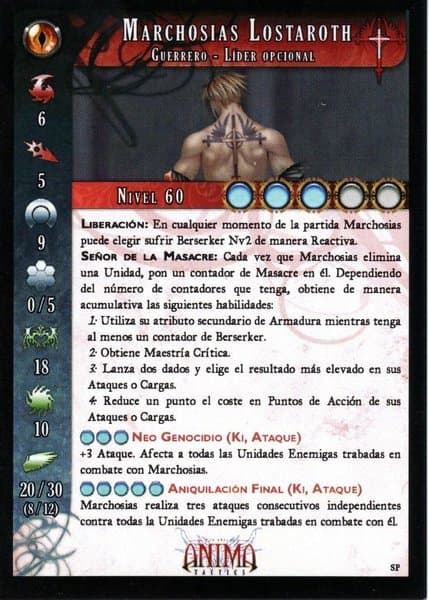 Anima Tactics: Lostaroth Marchosias