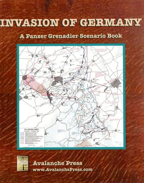 Invasion of Germany: A Panzer Grenadier Scenario Book