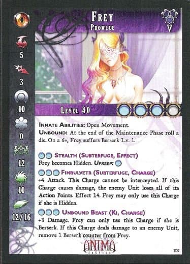 Anima Tactics: Frey