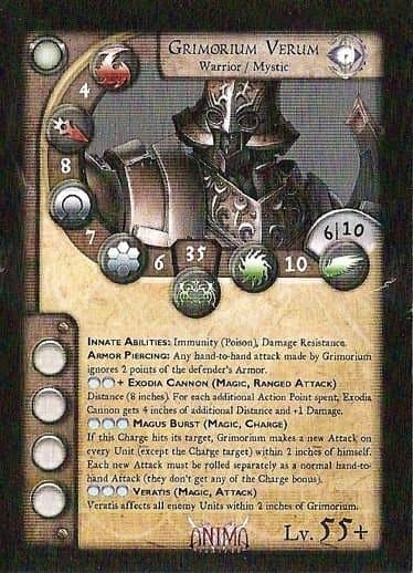 Anima Tactics: Grimorium Verum