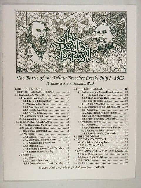 Summer Storm: The Battle of Gettysburg – The Devil's To Pay
