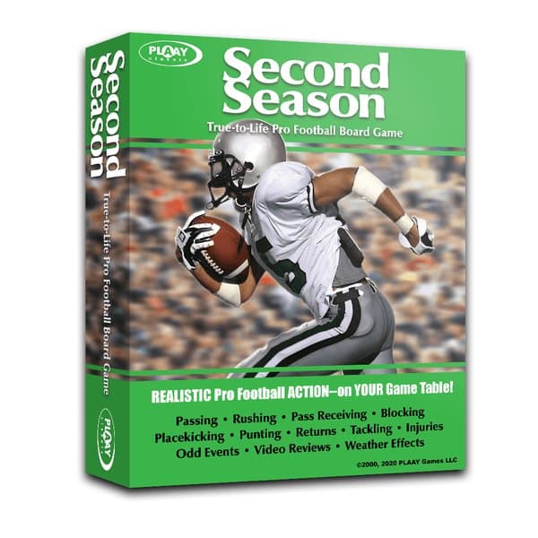 Second Season Pro Football Game