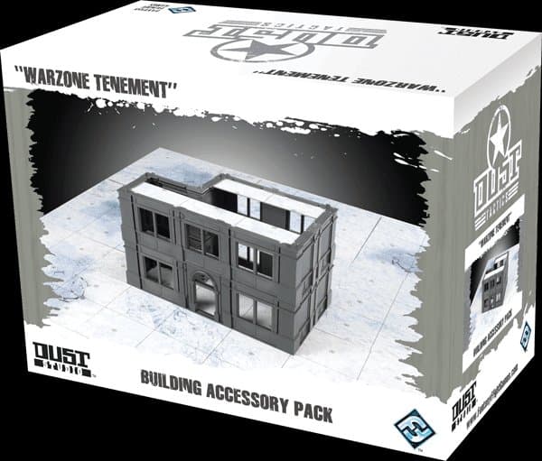 Dust Tactics: Building Accessory Pack – "Warzone Tenement"