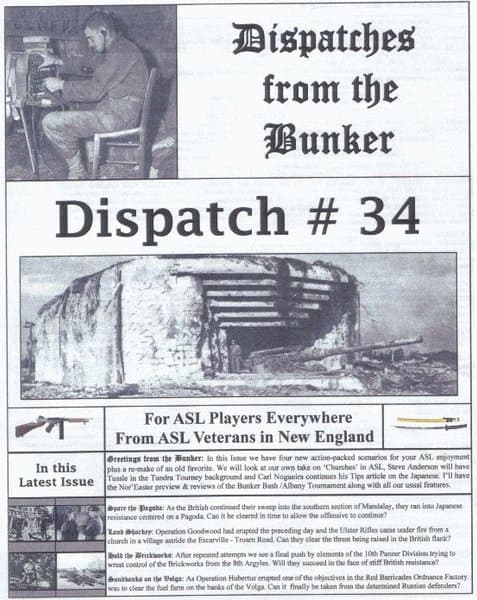 Dispatches from the Bunker #34