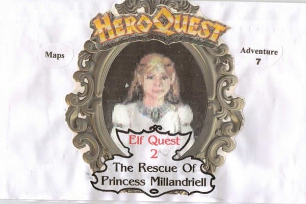 Adventure 7: The Rescue of Princess Millandriell (fan expansion for HeroQuest)