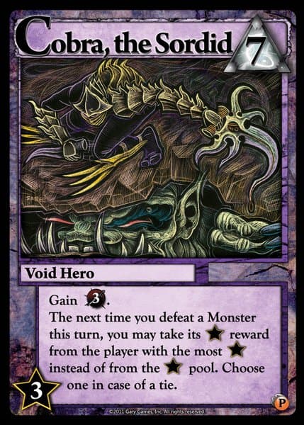 Ascension: Storm of Souls – Cobra, the Sordid Promo