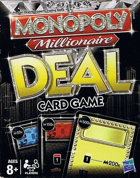 Monopoly Миллионер Deal Карточная игра