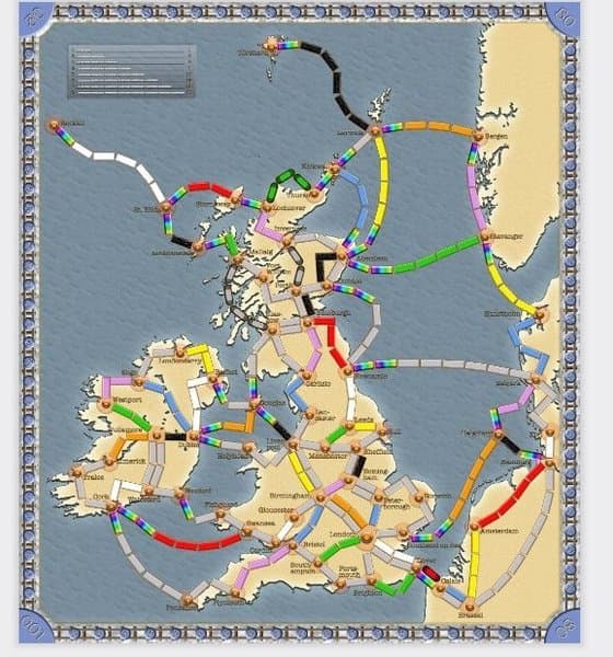 UK (fan expansion for Ticket to Ride)
