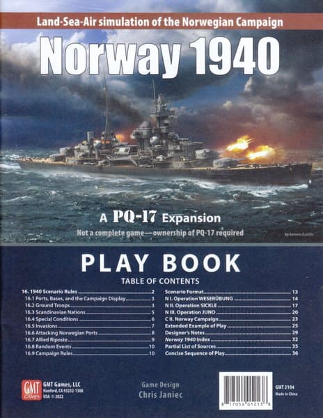 Norway, 1940: A PQ-17 Expansion