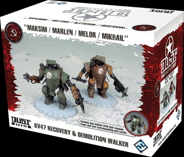 Dust Tactics: KV47 Recovery & Demolition Walker – "Maksim / Marlen / Melor / Mikhail"
