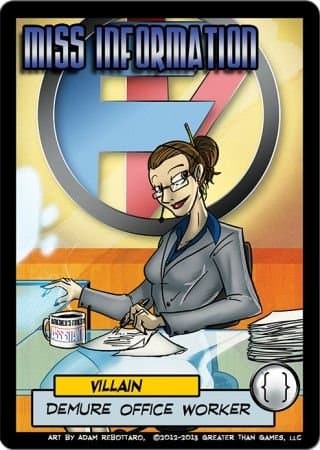 Sentinels of the Multiverse: Miss Information Villain Character