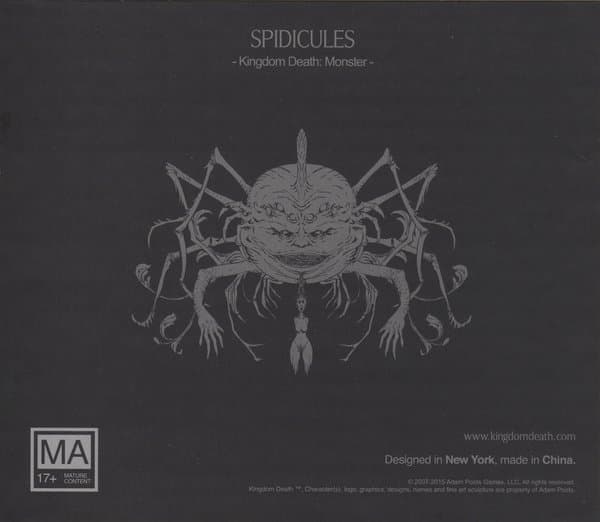 Kingdom Death: Monster – Spidicules Expansion