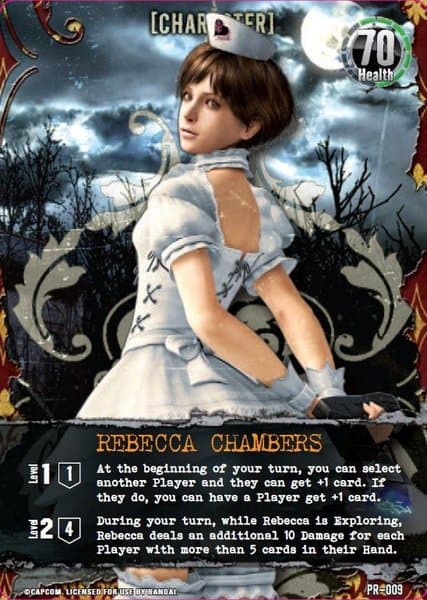 Resident Evil Deck Building Game: Nurse Rebecca Promo