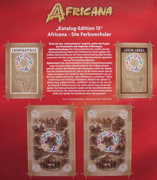 Africana: Die Farbwechsler
