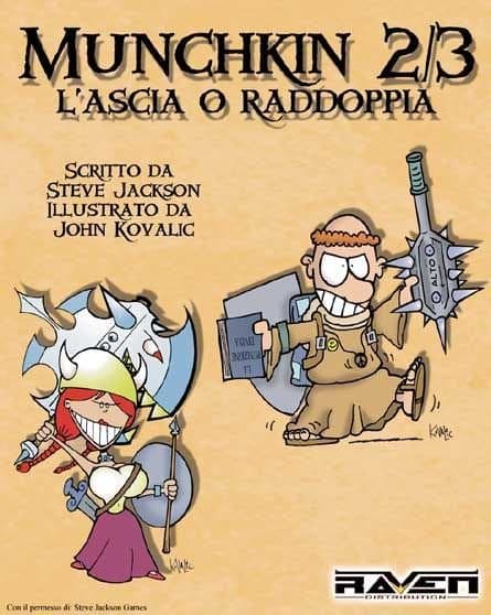 Munchkin 2/3: L'Ascia o Raddoppia
