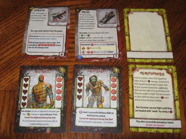 Zpocalypse: Bonus Cards