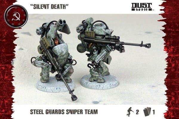 Dust Tactics: Steel Guards Sniper Team – "Silent Death"