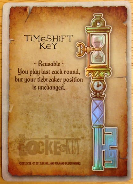 Locke & Key: Timeshift Key Foil Promo Card