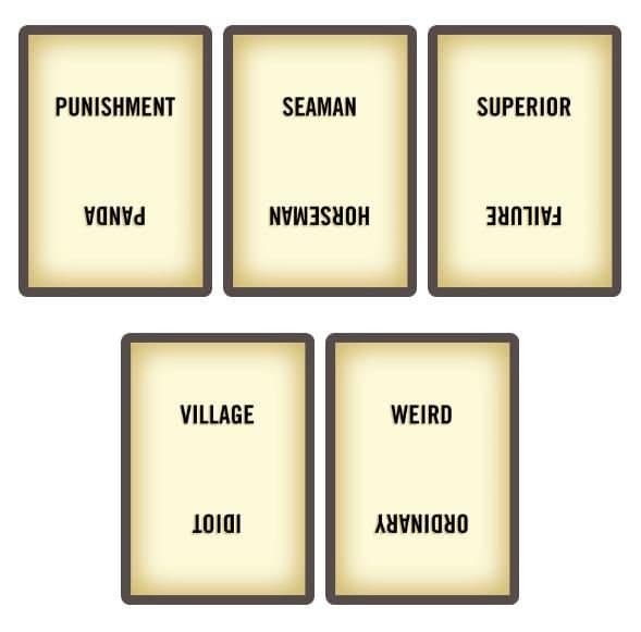 Word Whimsy: Bonus Cards