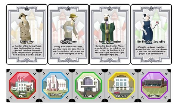 Sunrise City: Bonus Roles and Buildings