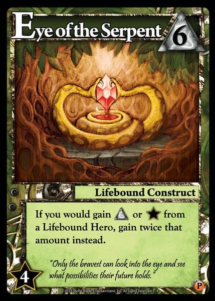 Ascension: Chronicle of the Godslayer – Eye of the Serpent Promo Card