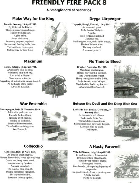 Friendly Fire Pack 8
