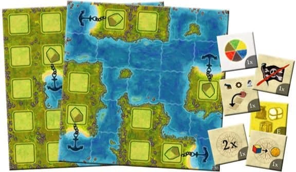 Amerigo Queenie 2: Cove Island, Bay Island & New Progress Tokens
