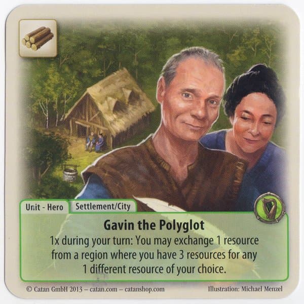 The Rivals for Catan: Gavin the Polyglot