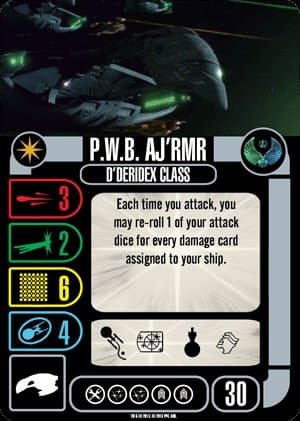 Star Trek: Attack Wing – P.W.B. Aj'rmr Expansion Pack