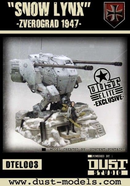 Dust Tactics: "Snow Lynx"