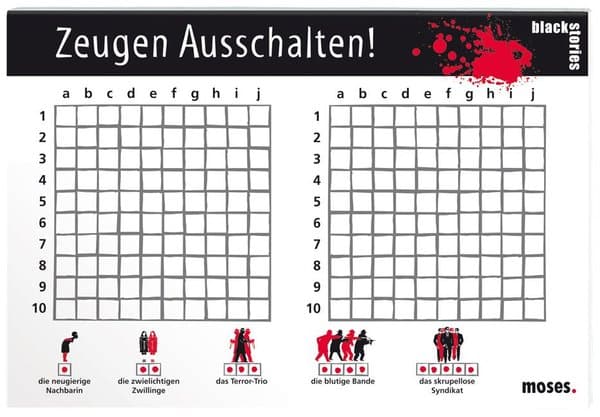 Black Stories: Zeugen Ausschalten!
