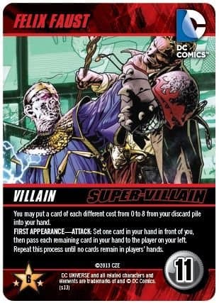 DC Deck-Building Game: Felix Faust Promo