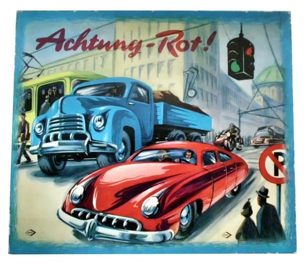 Achtung: Rot!