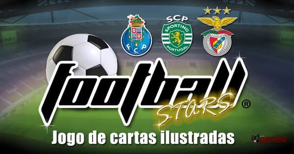 Football Stars: Jogo de Cartas Ilustradas