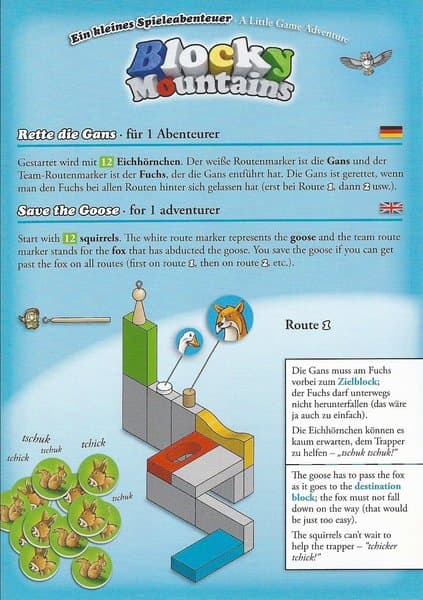 Blocky Mountains: A Little Game Adventure – Save the Goose