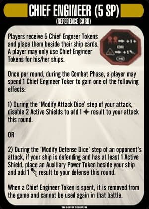 Star Trek: Attack Wing – Chief Engineer Resource