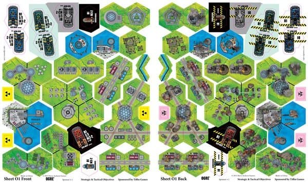 Ogre: Strategic & Tactical Objectives Sponsored Counter Sheet