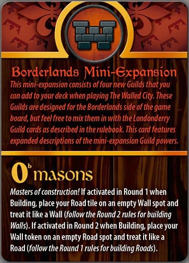 The Walled City: Borderlands Mini-Expansion