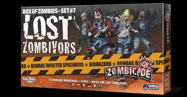 Zombicide: Box of Zombies – Set #7: Lost Zombivors