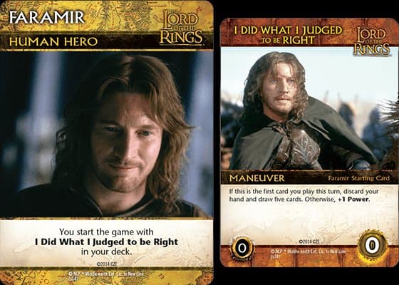 The Lord of the Rings: The Return of the King Deck-Building Game – Faramir Promos