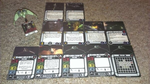 Star Trek: Attack Wing – Assimilated Vessel 80279 Klingon/Borg Expansion Pack