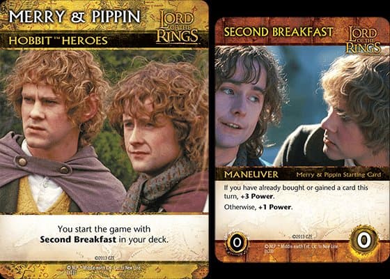 The Lord of the Rings: The Fellowship of the Ring Deck-Building Game – Merry & Pippin Promos