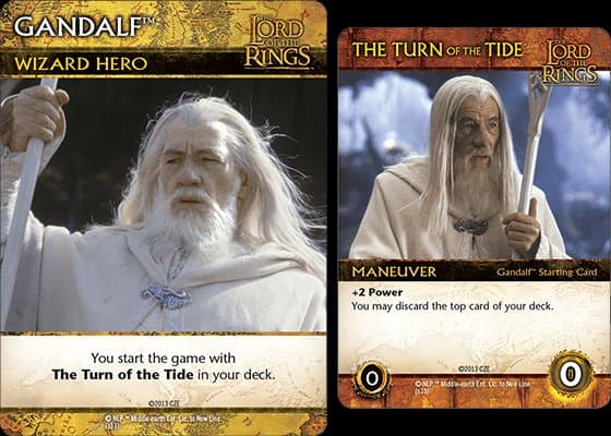 The Lord of the Rings: The Two Towers Deck-Building Game – Gandalf Promo Cards