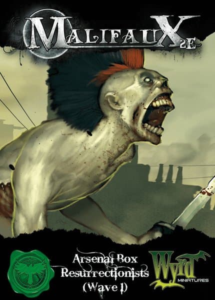 Malifaux: Arsenal Box – Resurrectionists (Wave 1)